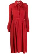 Nº21 Shirt Dress - Red