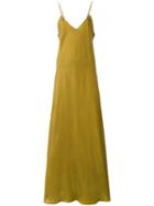 Mes Demoiselles - Fresa Maxi Dress - Women - Silk - 36, Green, Silk