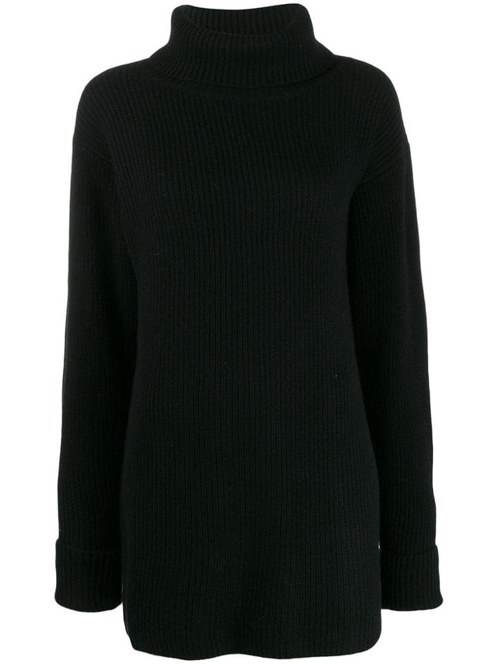Le Kasha Arles Roll Neck Jumper - Black