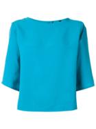 Minimarket 'suffix' Oversized T-shirt - Blue