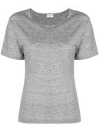 Saint Laurent Bias Cut T-shirt - Grey