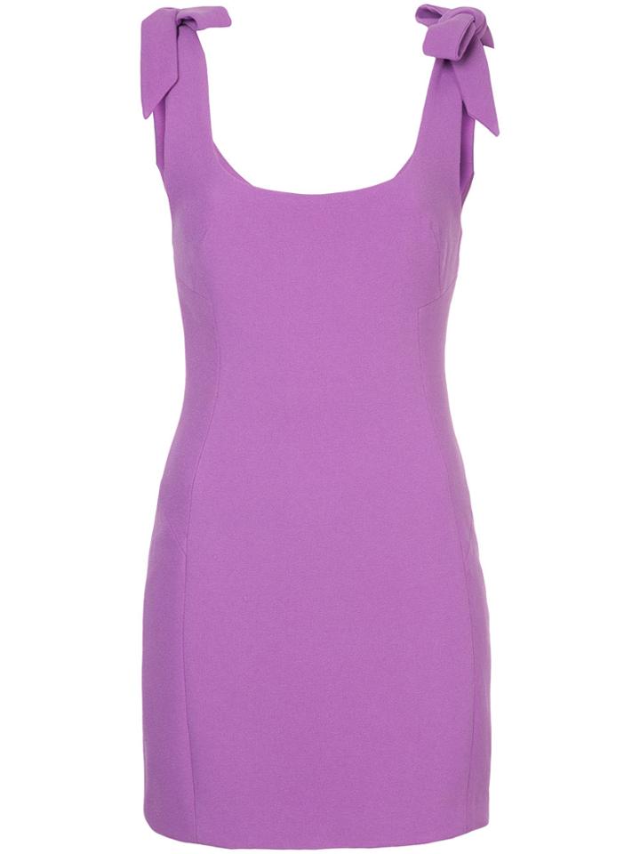 Rebecca Vallance Dahlia Mini Dress - Pink & Purple