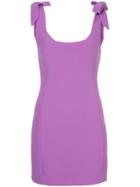 Rebecca Vallance Dahlia Mini Dress - Pink & Purple