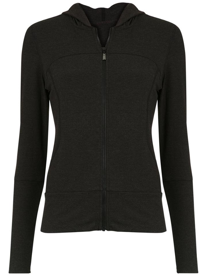 Track & Field Panelled Jacket - Black