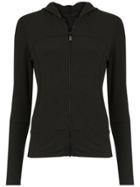 Track & Field Panelled Jacket - Black