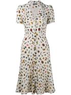 Alexander Mcqueen Obsession Print Shirt Dress