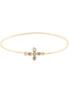Diamond Flower Bracelet, Women's, Metallic, Mathilde Danglade