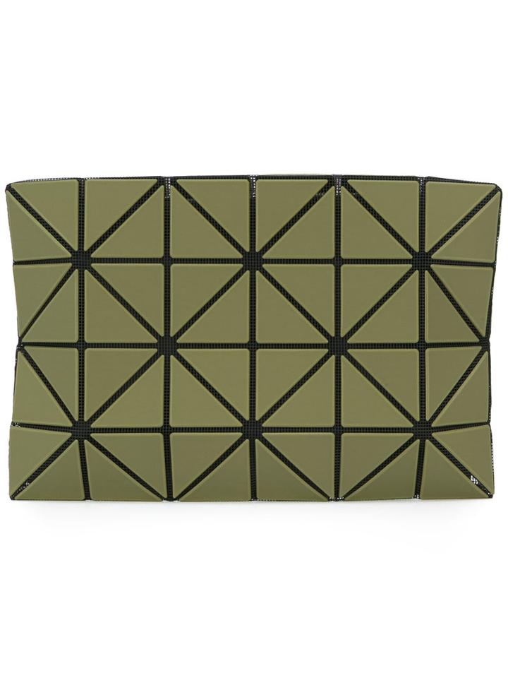 Bao Bao Issey Miyake - Triangles Clutch Bag - Women - Pvc - One Size, Women's, Green, Pvc
