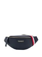 Tommy Hilfiger Logo Plaque Bum Bag - Blue