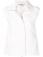 Golden Goose Deluxe Brand Structured Sleeveless Shirt - White