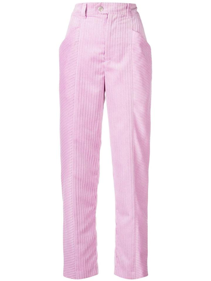 Isabel Marant High Waisted Chinos - Pink