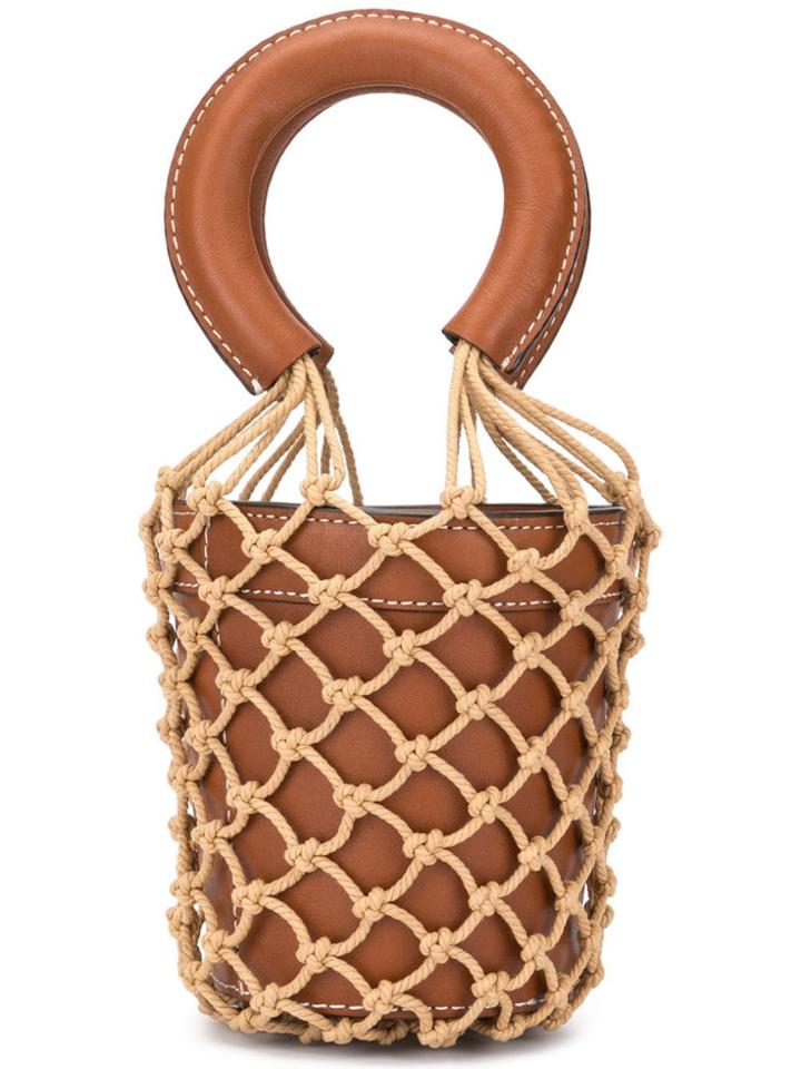 Staud Mini Moreau Bucket Bag - Brown