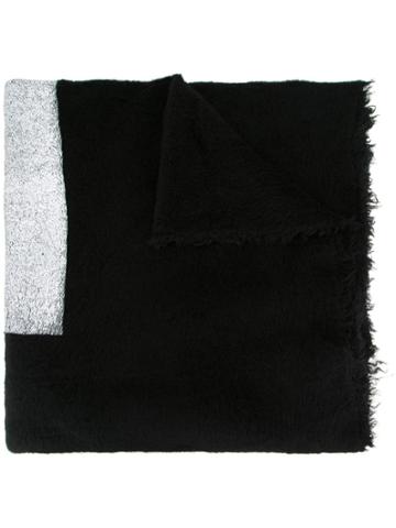 Nil0s Frayed Scarf - Black