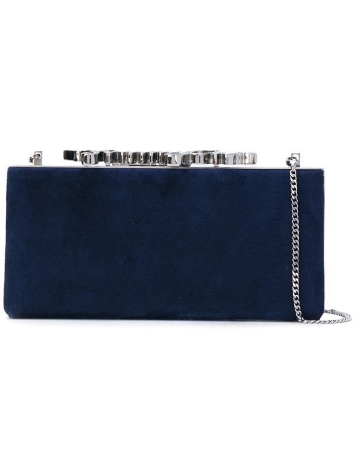 Jimmy Choo Celeste Clutch Bag - Blue