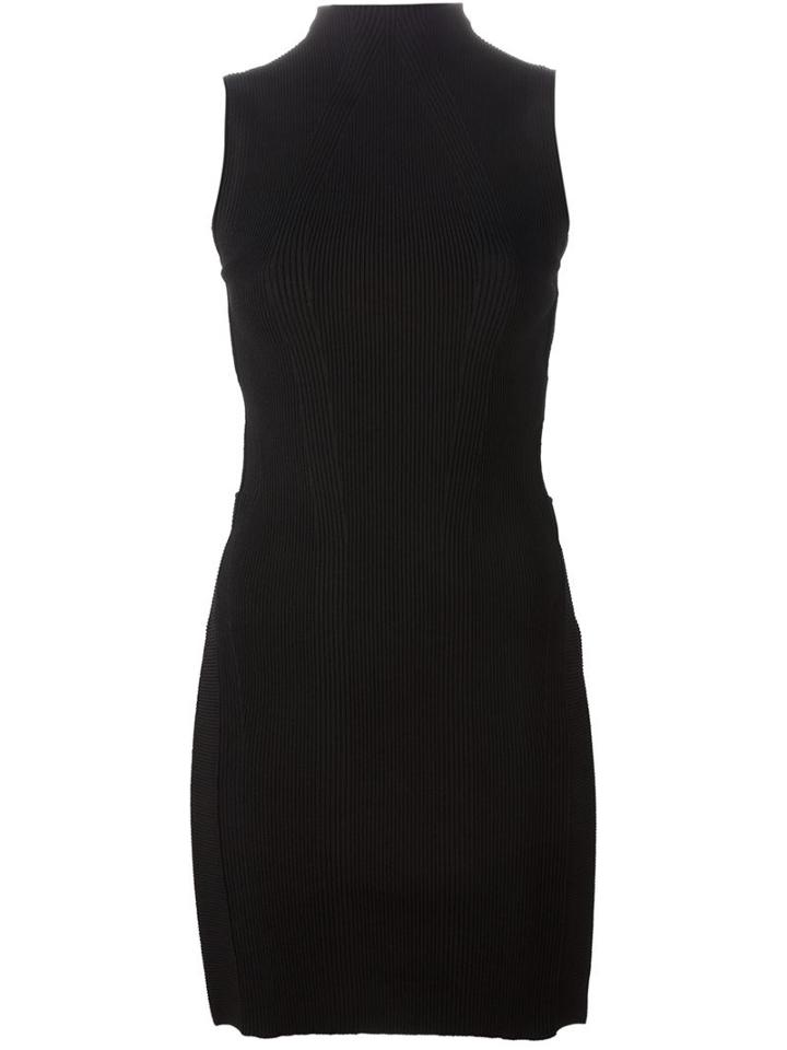 Alexander Mcqueen Side Cut Out Dress