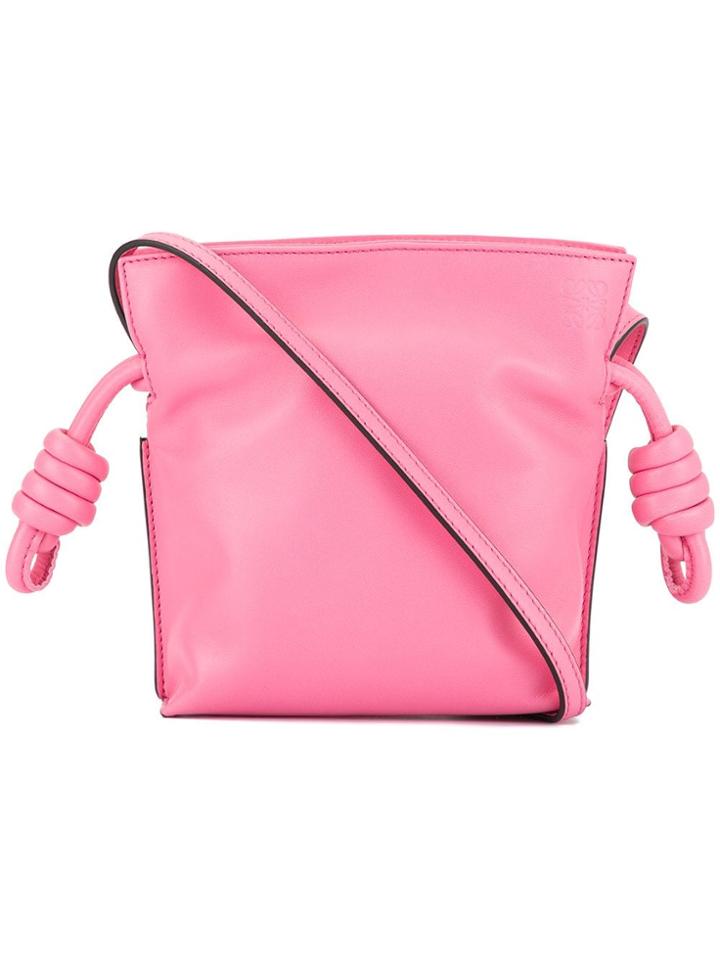 Loewe Mini Flamenco Knot Bag - Pink