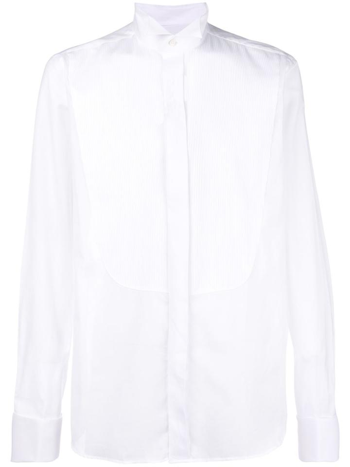 Canali Tuxedo Shirt - White
