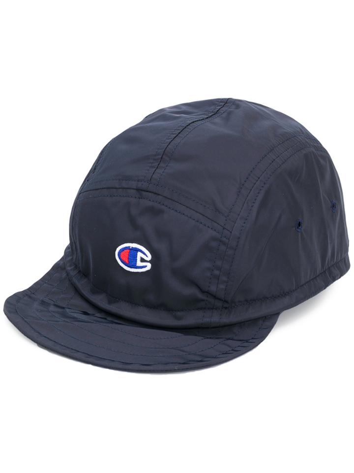 Champion Embroidered Logo Cap - Blue