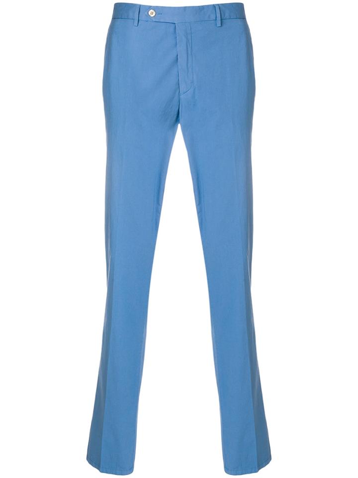 Hackett Regular Fit Trousers - Blue