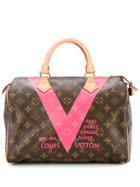 Louis Vuitton Vintage Speedy 30 V Handbag - Brown