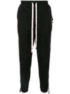 Maison Mihara Yasuhiro Side Logo Stripe Track Pants - Black
