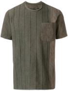 Uma Wang Stitch Stripe T-shirt - Grey