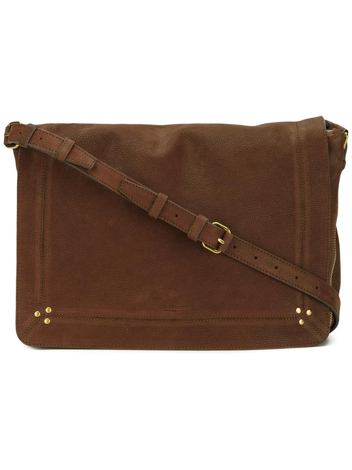 Jérôme Dreyfuss - Albert Shoulder Bag - Women - Cotton/goat Skin - One Size, Brown, Cotton/goat Skin