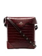 Manu Atelier Mini Pristine Cross-body Bag - Red