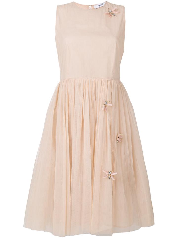 Blugirl Flared Dress - Nude & Neutrals