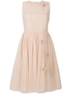 Blugirl Flared Dress - Nude & Neutrals