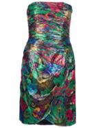 Escada Pre-owned Strapless Dress - Metallic