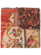 Pierre-louis Mascia Combined Floral-print Silk Scarf - Red