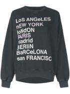 Anine Bing City Love Sweatshirt - Grey