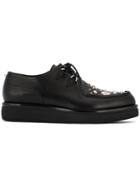Valentino Valentino Garavani Embellished Derbies - Black
