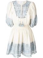 Zimmermann Short Printed Dress - Nude & Neutrals