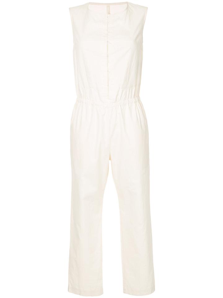 Comme Des Garçons Vintage Cropped Sleeveless Jumper - White