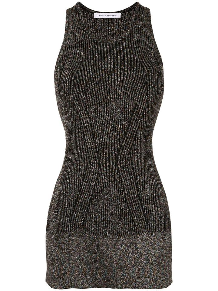 Camilla And Marc Perry Tank Top - Black