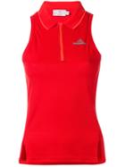 Adidas By Stella Mccartney Fitted Sports Tank Top, Women's, Size: Medium, Red, Polyester