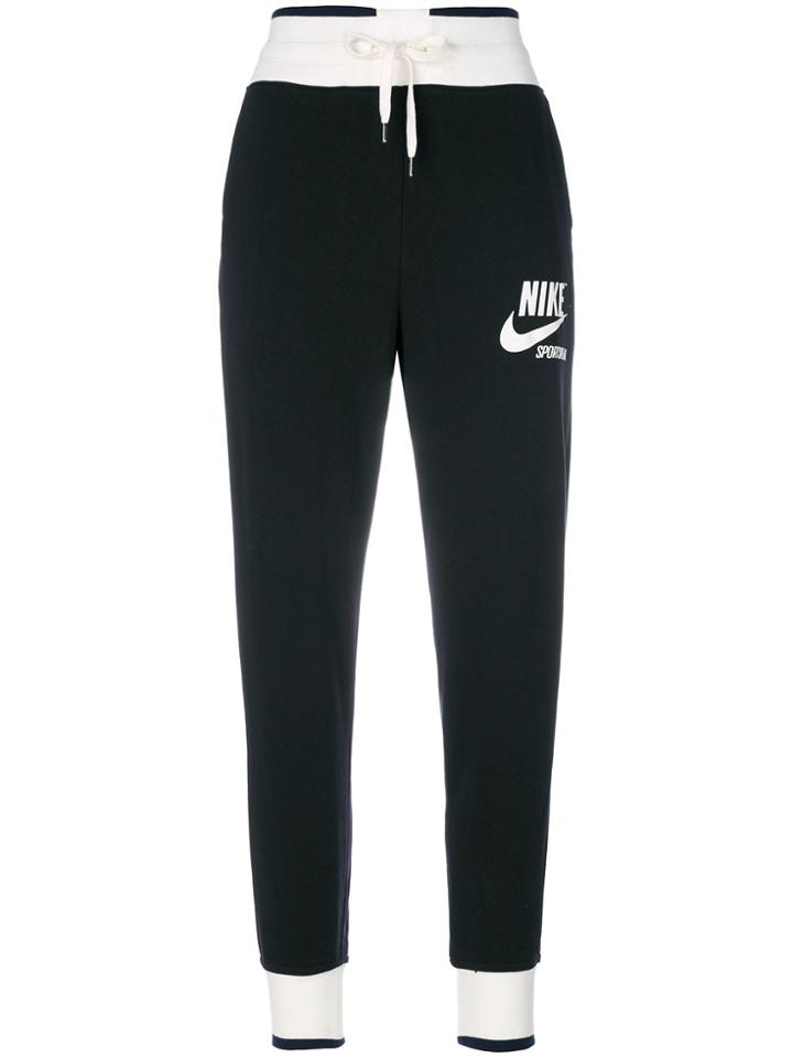 Nike Contrast Joggers - Black