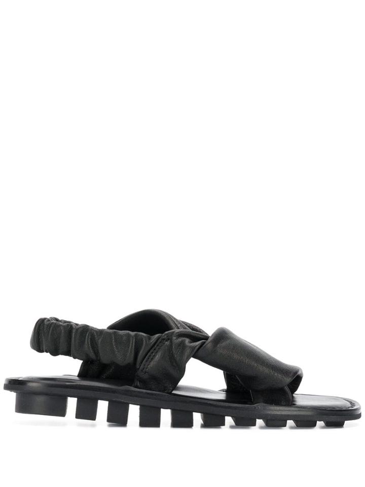 Trippen Embrace Sandals - Black