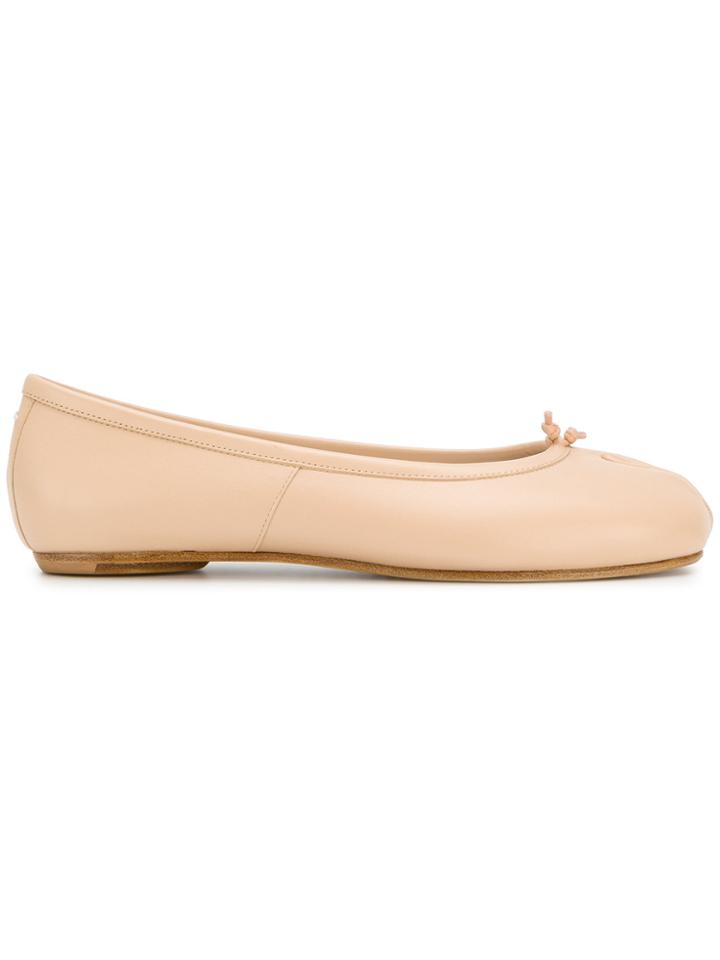 Maison Margiela Tabi Ballerina Shoes - Nude & Neutrals