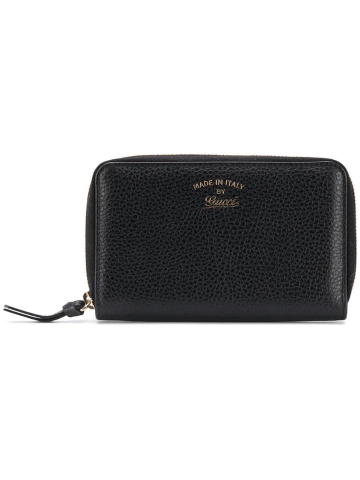 Gucci Small Zip-around Wallet - Black