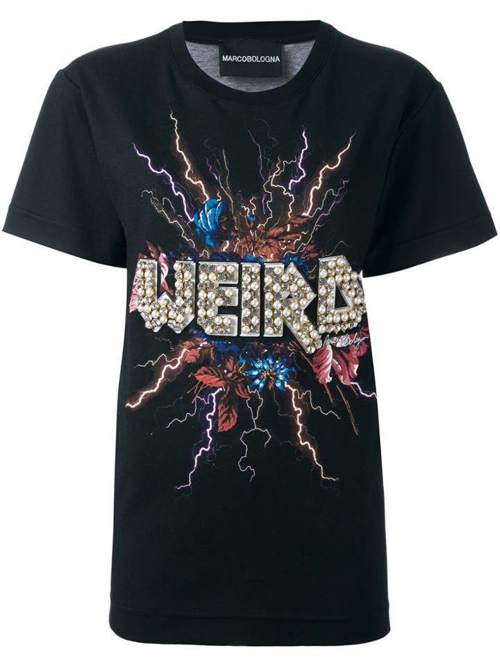 Marco Bologna 'weird' T-shirt - Multicolour