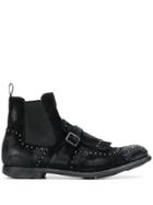 Church's Shangai Buckled Chelsea Boots - Black