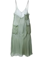 Mm6 Maison Margiela Front Pocket Dress