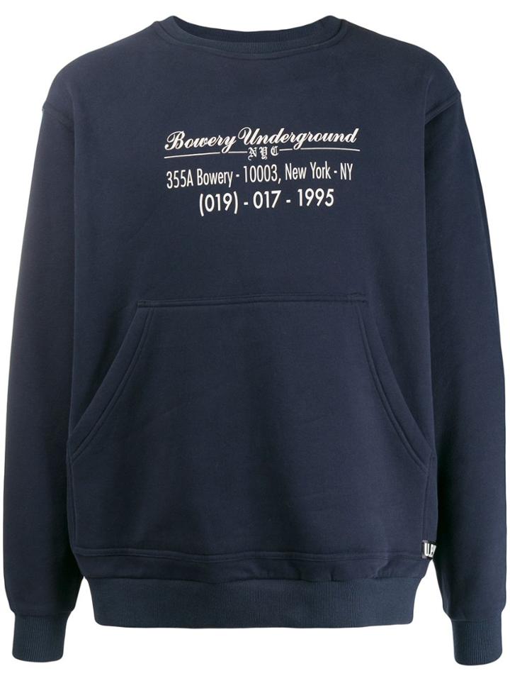 U.p.w.w. High Visual Sweatshirt - Blue