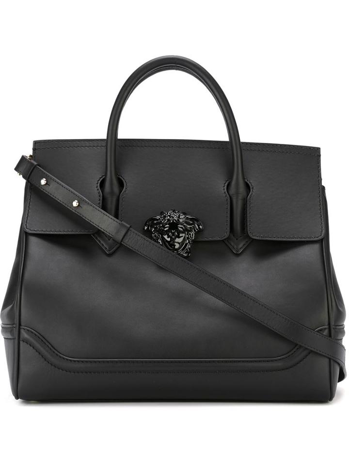 Versace 'palazzo Empire' Tote, Women's, Calf Leather