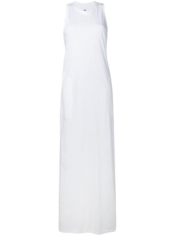 Raquel Allegra Sleeveless Long Dress - White