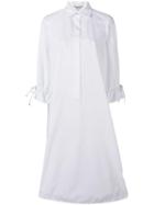 Max Mara Flared Shirt Dress - White