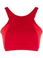 Bodyism I Am Fiesty Sports Bra - Red